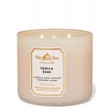 Bath & Body Works White Barn Vanilla Bean 3 Wick Scented Candle