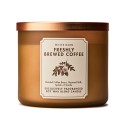 Bath & Body Works White Barn Freshly Brewed Coffee 3 Wick Scented Candle