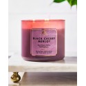Bath & Body Works White Barn Black Cherry Merlot 3 Wick Scented Candle