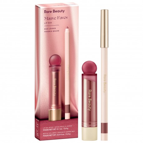 Rare Beauty By Selena Gomez Mauve Faves Lip Duo Makeup Gift Set