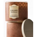 Bath & Body Works Caramel Vanilla 3 Wick Scented Candle
