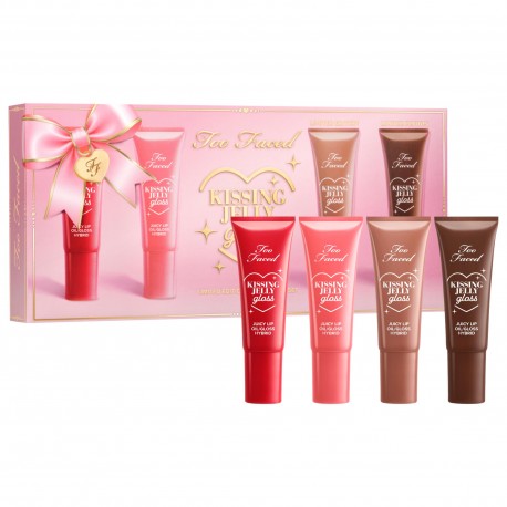Too Faced Kissing Jelly Lip Oil Gloss Gift Set