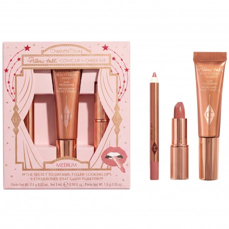 Charlotte Tilbury Pillow Talk Iconic Lip + Cheek Kit - Medium