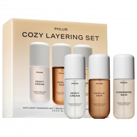 Phlur Cozy Layering Body Mist Trio Set