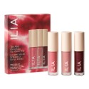 Ilia The Mini Overglaze Lip Gloss Trio Lip Gift Set With 24-Hour Moisture