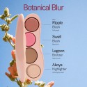 Ilia The Ethereal Baked Face Palette Botanical Blur Bronzer, Highlighter & Blush With 8-Hour Wear