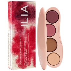Ilia The Ethereal Baked Face Palette Coastal Bloom Bronzer, Highlighter & Blush With 8-Hour Wear