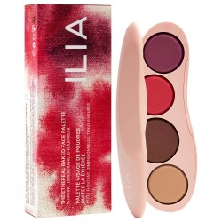 Ilia The Ethereal Baked Face Palette Poppy Fields Bronzer, Highlighter & Blush With 8-Hour Wear