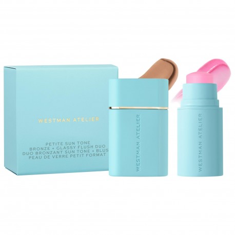 Westman Atelier Mini Sun Tone Bronze + pH Glassy Blush Duo Gift Set Soleil Parfait 1 - Lolly
