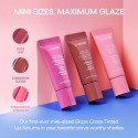 Laneige Glassy Lip Minis 3 Pc. Glaze Craze Tinted Peptide Lip Serum Gift Set