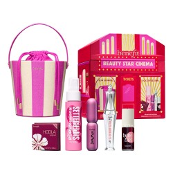 Benefit Cosmetics Beauty Star Cinema, 5-piece Makeup Gift Set with Limited Edition Beauty Bag