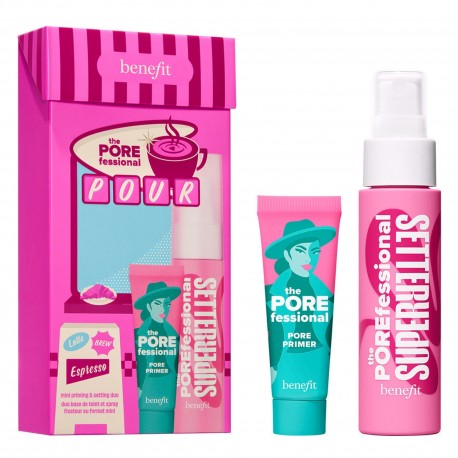 Benefit Cosmetics The Porefessional Pour Mini Primer & Setting Spray Duo Stocking Filler