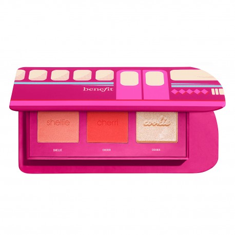Benefit Cosmetics Glam Central Station Limited Edition Blush & Highlighter Gift Palette