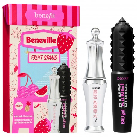 Benefit Cosmetics Beneville Fruit Stand Mini Mascara & Brow Duo Makeup Stocking Filler