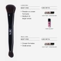 Saie Brush Essentials Makeup Brush Gift Set with Travel Case