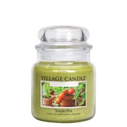 Village Candle Tomato Vine Medium Jar Glass