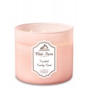 Bath & Body Works White Barn Crushed Candy Cane 3 Wick Scented Candle