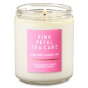 Bath & Body Works Pink Petal Tea Cake Scented Candle